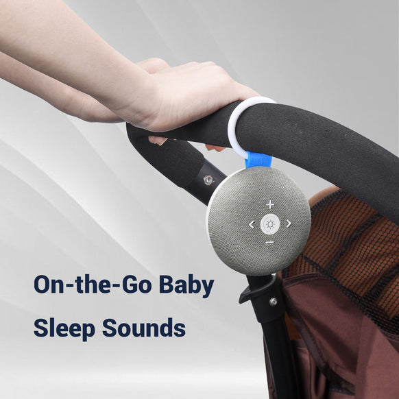 Sleepmac Go Baby Portable White Noise Machine & Night Light