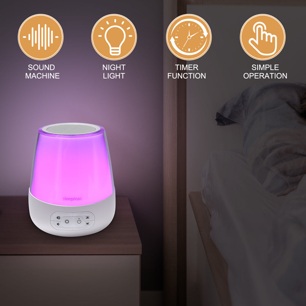 Sleepmac™ Classic White Noise Machine And Night Light