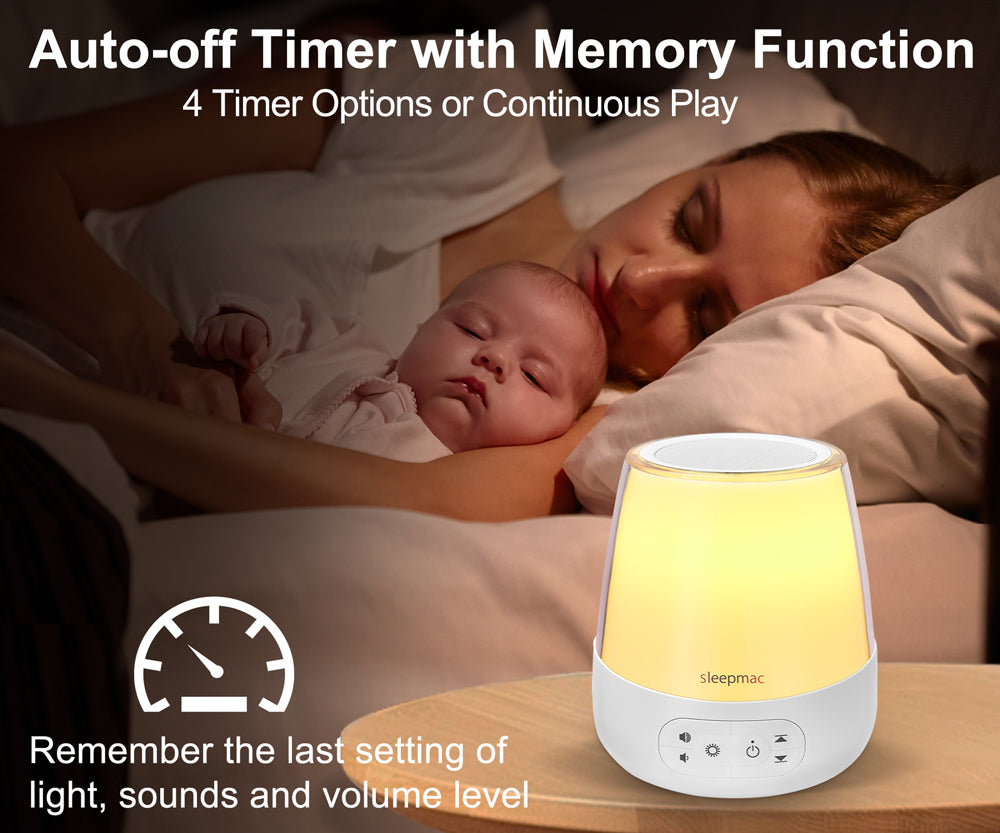 Sleepmac™ Classic White Noise Machine And Night Light